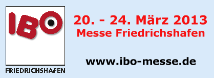 IBO Messe 2013 in Friedrichshafen